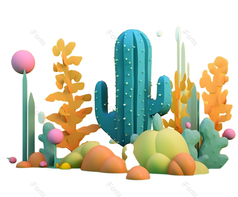 卡通图片,插画元素,可爱风PNG,海底免抠素材